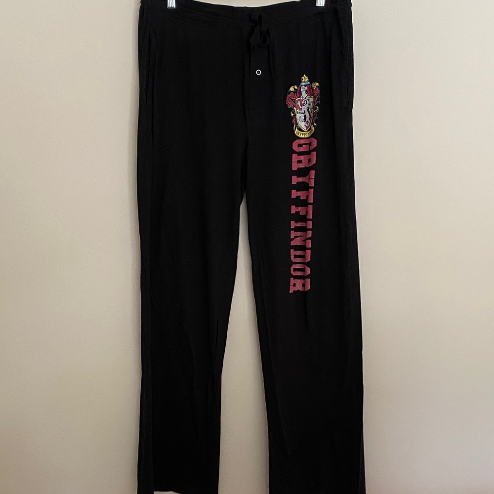 Warner Bros. Black Gryffindor Harry Potter PJ. Sz XL